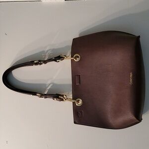 Stylish Brown Calvin Klein Handbag!